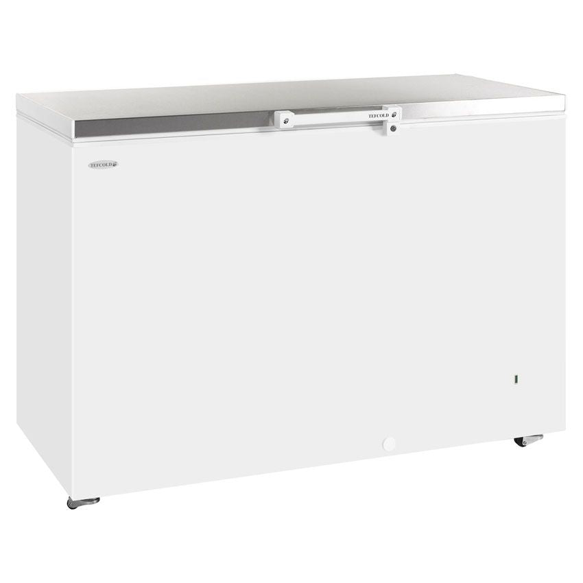 Tefcold Solid Lid Chest Freezer - GM400SS Chest Freezers Tefcold