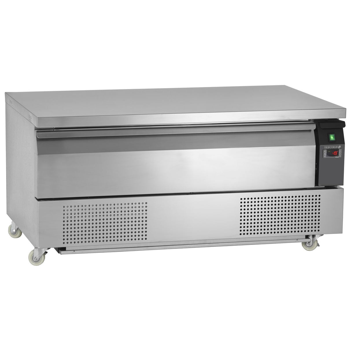 Tefcold Uni Drawer Dual Temperature Gastronorm Counter Stainless Steel - UD1-3 Counter Fridges With Drawers Tefcold