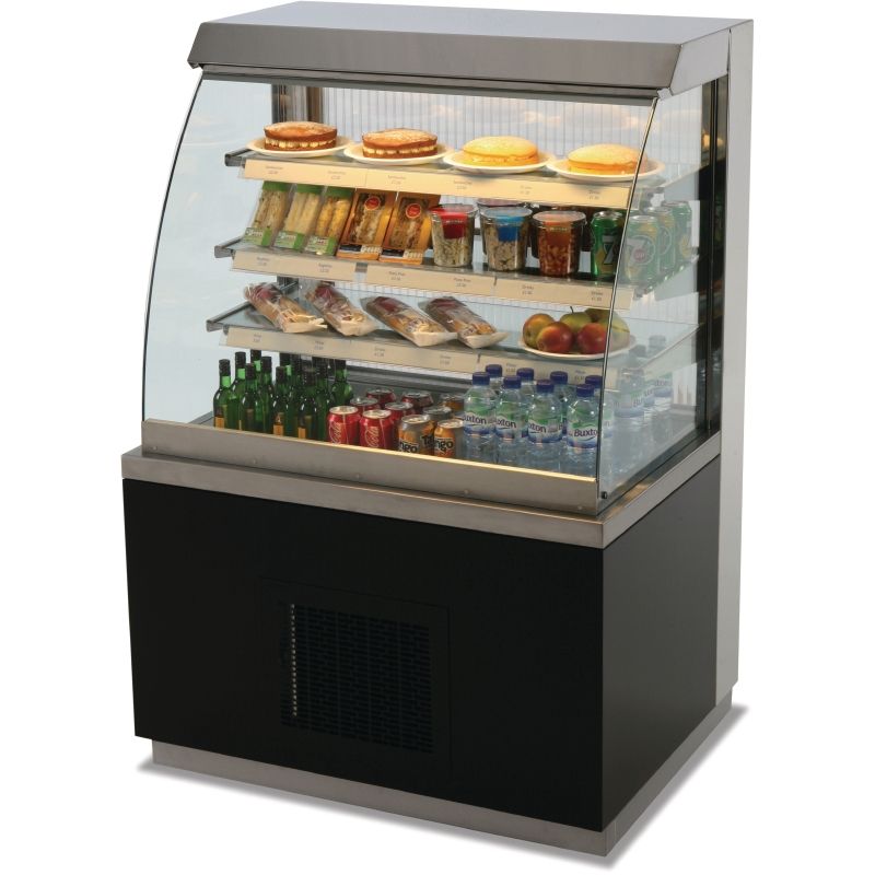 Victor Optimax Refrigerated Display Unit 1000mm - GL358 Refrigerated Floor Standing Display Victor
