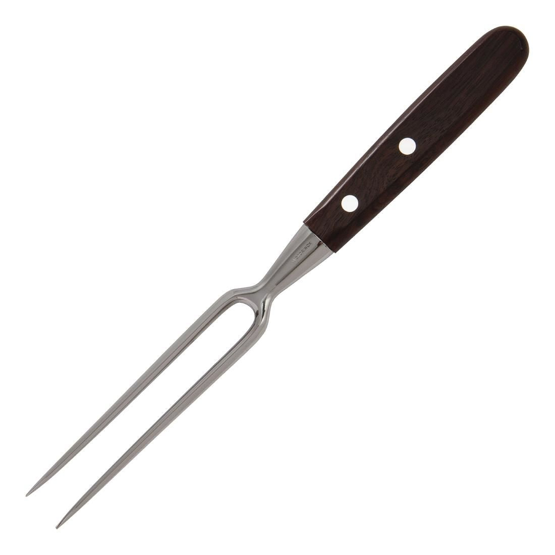 Victorinox Wooden Handled Carving Fork 15cm - C649 Kitchen Knives Victorinox