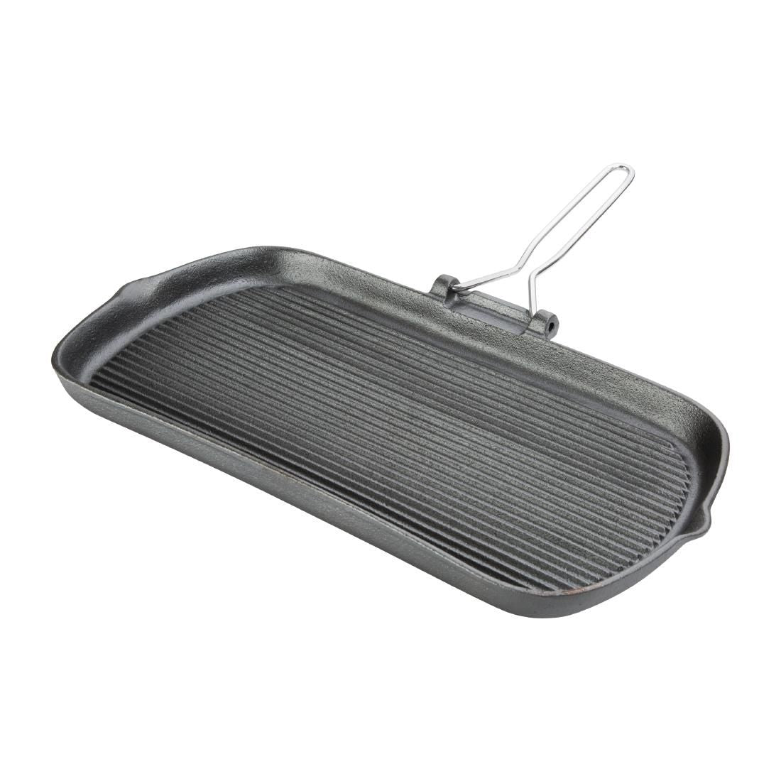 Vogue Cast Iron Grill Pan - K417 Cast Iron Cookware Vogue