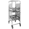 Vogue Gastronorm Racking Trolley 15 Level - GG499 GN & Racking Trolleys Vogue   