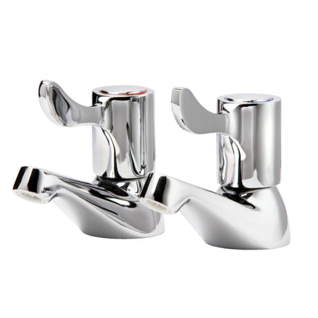 Vogue Lever Basin Taps (2 Pack) - CC344 Stand Alone Taps Vogue   