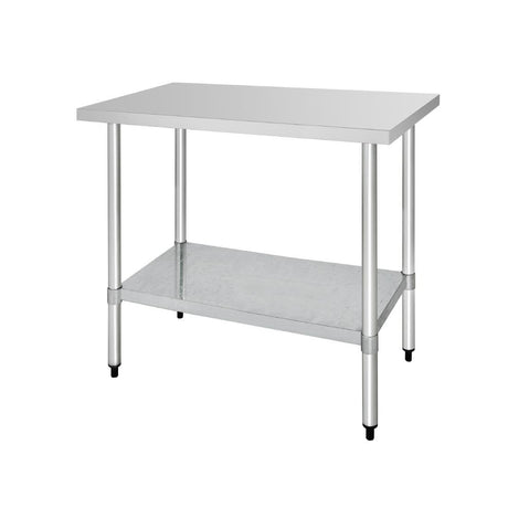 Vogue Stainless Steel Table 1200mm - GJ502 Stainless Steel Centre Tables Vogue   