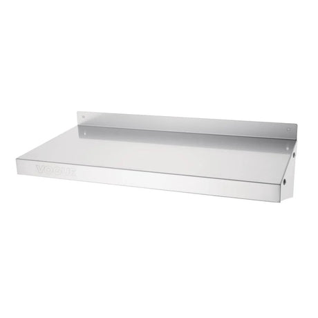 Vogue Stainless Steel Wall Shelf - 600mm - Y749 Stainless Steel Wall Shelves Vogue   