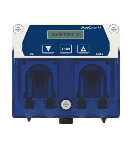 Seko Automatic Peristaltic Warewash Dosing Pump Mains Operated - WareDose35 Glasswasher & Dishwasher Dosing Pumps Seko