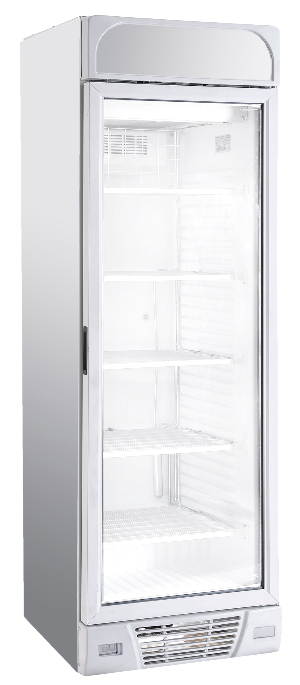 Prodis Single Door Upright Static Display Freezer - XD380N Upright Glass Door Freezers Prodis