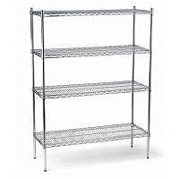 Chrome Wire Shelving and Racking