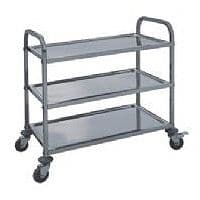 Stainless Steel Dining Trolley