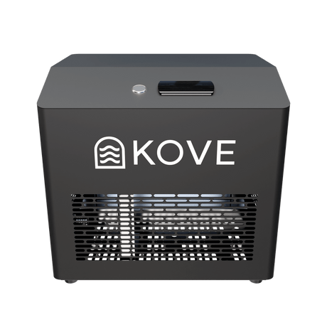 KOVE Core 0.5HP Ice Bath Chiller – 695W Temperature-Controlled Cooling System - Black Ice Baths & Cold Plunges Kove Designs