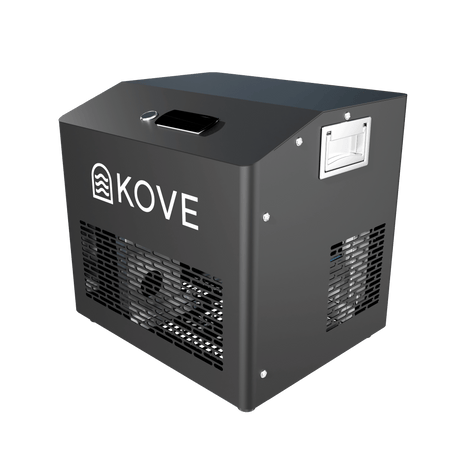 KOVE Core 0.5HP Ice Bath Chiller – 695W Temperature-Controlled Cooling System - Black Ice Baths & Cold Plunges Kove Designs