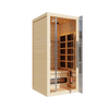Empire Kove 1-Person Infrared Sauna Cabin Compact – Hemlock Wood, Glass Front, Bluetooth & Full Spectrum Heating | KOVE-INF1 Indoor Infrared Saunas Kove Designs