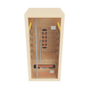 Empire Kove 1-Person Infrared Sauna Cabin Compact – Hemlock Wood, Glass Front, Bluetooth & Full Spectrum Heating | KOVE-INF1 Indoor Infrared Saunas Kove Designs