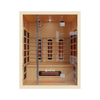 Empire Kove 3-Person Infrared Sauna Cabin – Hemlock Wood, Glass Front, Bluetooth & Full Spectrum Heating | KOVE-INF3 Indoor Infrared Saunas Kove Designs