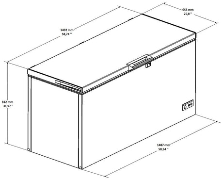 Sterling Pro Green Triple Mode Chest Freezer / Chiller / Fridge 469 Litres - SPC465 Chest Freezers Sterling Pro