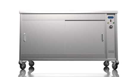 Nordstar Mobile Hot Cupboard Flat Top Servery 1500mm | HC1500 Hot Cupboards Nordstar