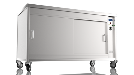 Nordstar Mobile Hot Cupboard Flat Top Servery 1500mm | HC1500 Hot Cupboards Nordstar