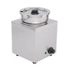Hamoki Heated Bain Marie 1 Round Hot Pot 6.5 Litre | 101047 Bain Maries Hamoki