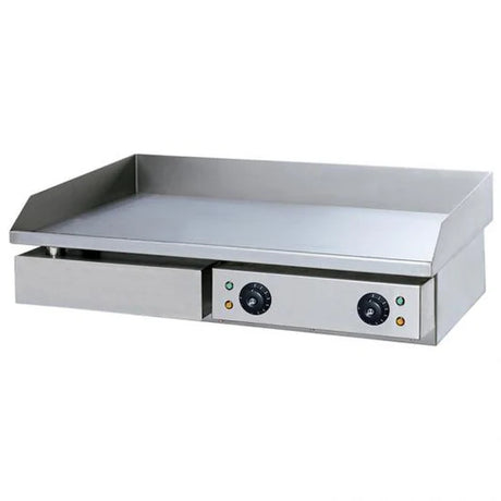 Hamoki 2 Burner Electric Flat Countertop Griddle 730mm Wide | 101067 Electric Griddles Hamoki