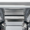 Hamoki Mobile Hot Holding Cabinet 2 Tier Pass Through With Humidity - 14 Shelves | 101108 Food Warming Drawers Hamoki