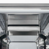 Hamoki Mobile Hot Holding Cabinet 2 Tier Pass Through With Humidity - 14 Shelves | 101108 Food Warming Drawers Hamoki