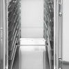 Hamoki Mobile Hot Holding Cabinet 2 Tier Pass Through With Humidity - 14 Shelves | 101108 Food Warming Drawers Hamoki