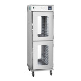 Hamoki Mobile Hot Holding Cabinet 2 Tier Pass Through With Humidity - 14 Shelves | 101108 Food Warming Drawers Hamoki