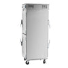 Hamoki Mobile Hot Holding Cabinet 2 Tier Pass Through With Humidity - 14 Shelves | 101108 Food Warming Drawers Hamoki