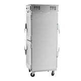 Hamoki Mobile Hot Holding Cabinet 2 Tier Pass Through With Humidity - 14 Shelves | 101108 Food Warming Drawers Hamoki