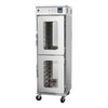 Hamoki Mobile Hot Holding Cabinet 2 Tier Pass Through With Humidity - 14 Shelves | 101108 Food Warming Drawers Hamoki