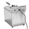 Hamoki Commercial Countertop Electric Fryer - 8 Litre Single Tank with Drain Tap | 101109 Countertop Electric Fryers Hamoki