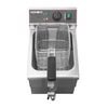 Hamoki Commercial Countertop Electric Fryer - 8 Litre Single Tank with Drain Tap | 101109 Countertop Electric Fryers Hamoki