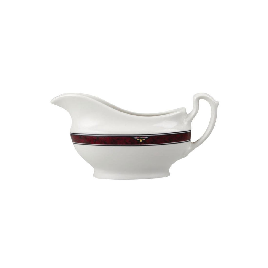 Churchill Milan Gravy Boats (Pack of 4) - CA494 Churchill Super Vitrified Churchill   