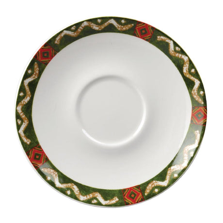 Churchill Salsa Cappuccino Saucers 158mm (Pack of 24) - CA608 Churchill Super Vitrified Churchill   