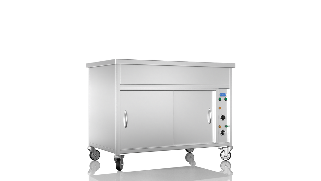 Nordstar NordStar Hot Cupboard With Bain Marie 3 x 1/1GN Dry Heat | NSHCBM1200 Hot Cupboards Nordstar