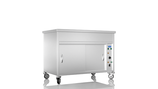Nordstar NordStar Hot Cupboard With Bain Marie 3 x 1/1GN Dry Heat | NSHCBM1200 Hot Cupboards Nordstar
