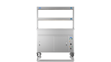 Nordstar NordStar Hot Cupboard Bain Marie 3 x 1/1GN With 2 Tier Heated Gantry | DTCBM1200 Hot Cupboards Nordstar