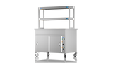 Nordstar NordStar Hot Cupboard Bain Marie 3 x 1/1GN With 2 Tier Heated Gantry | DTCBM1200 Hot Cupboards Nordstar