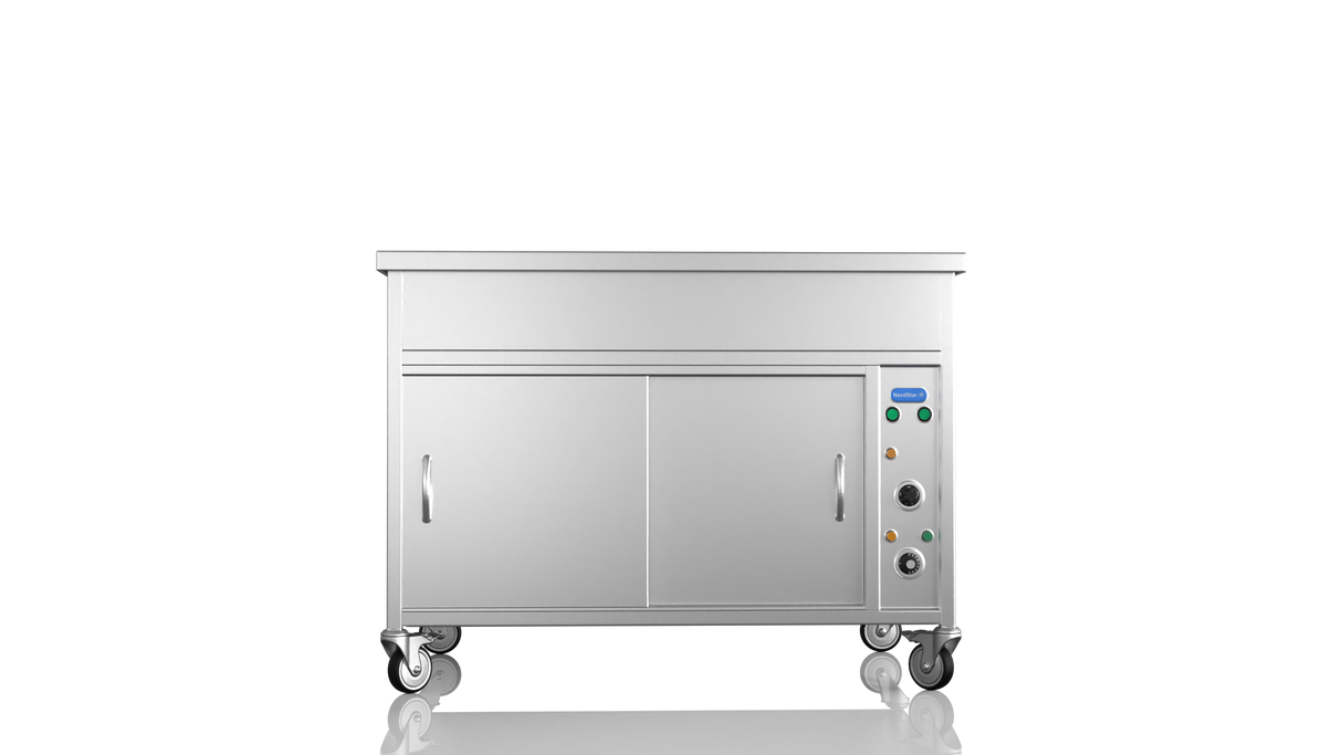 Nordstar NordStar Hot Cupboard With Bain Marie 3 x 1/1GN Dry Heat | NSHCBM1200 Hot Cupboards Nordstar