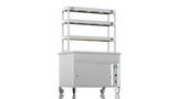 Nordstar NordStar Hot Cupboard Bain Marie 3 x 1/1GN With 3 Tier Heated Gantry | TTCBM1200 Hot Cupboards Nordstar