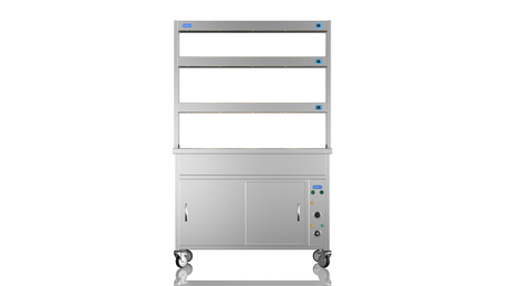 Nordstar NordStar Hot Cupboard Bain Marie 3 x 1/1GN With 3 Tier Heated Gantry | TTCBM1200 Hot Cupboards Nordstar