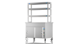 Nordstar NordStar Hot Cupboard Bain Marie 3 x 1/1GN With 3 Tier Heated Gantry | TTCBM1200 Hot Cupboards Nordstar