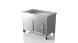 Nordstar NordStar Hot Cupboard With Bain Marie 3 x 1/1GN Dry Heat | NSHCBM1200 Hot Cupboards Nordstar