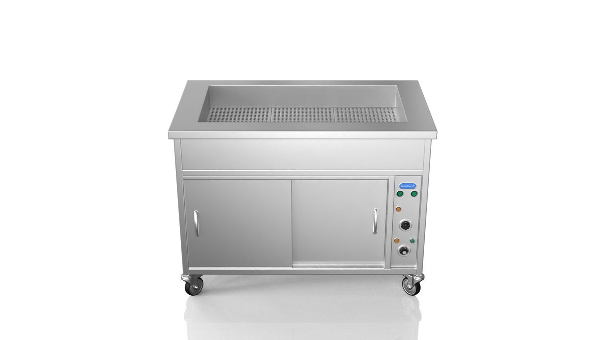 Nordstar NordStar Hot Cupboard With Bain Marie 3 x 1/1GN Dry Heat | NSHCBM1200 Hot Cupboards Nordstar