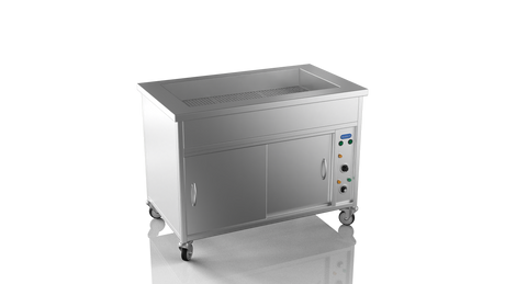 Nordstar NordStar Hot Cupboard With Bain Marie 3 x 1/1GN Dry Heat | NSHCBM1200 Hot Cupboards Nordstar