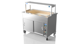 Nordstar NordStar Hot Cupboard Bain Marie 3 x 1/1GN With Single Heated Gantry | STCBM1200 Hot Cupboards Nordstar