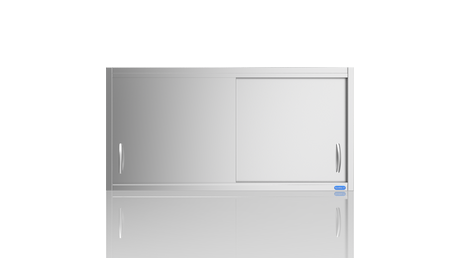 Nordstar Stainless Steel Wall Cupboard 1200mm Wide | NSWC1200 Stainless Steel Wall Cupboards Nordstar