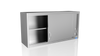 Nordstar Stainless Steel Wall Cupboard 1200mm Wide | NSWC1200 Stainless Steel Wall Cupboards Nordstar