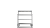 Nordstar Mobile Centre Table Bench With Heated Gantry Chefs Pass 1200mm | STCMCB1200MS Stainless Steel Tables with Overshelf Nordstar