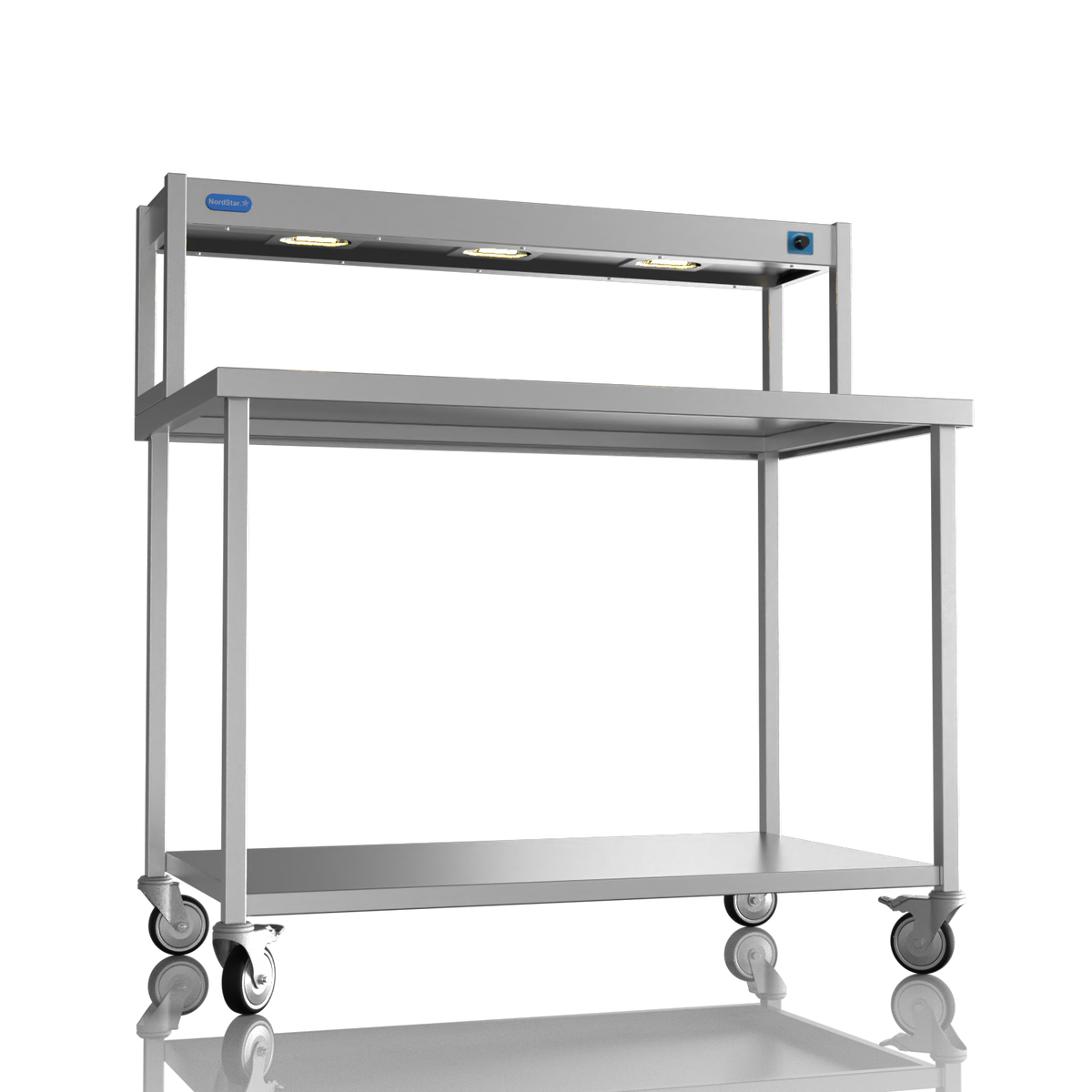 Nordstar Mobile Centre Table Bench With Heated Gantry Chefs Pass 1200m ...